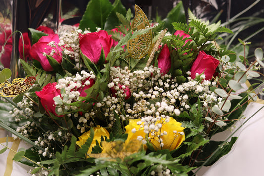 Flat Bouquet - "Butterfly"
